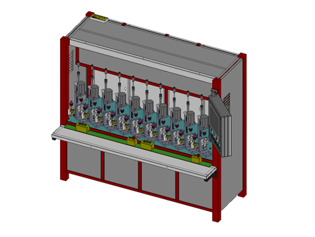 valve leak test machine